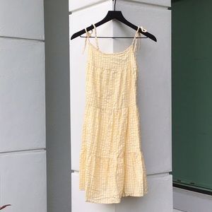 Yellow summer dress
